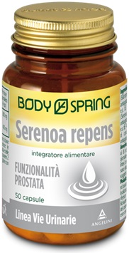 Body Spring Serenoa Repens - Integratore per la Funzionalità della Prostata - 50 Capsule