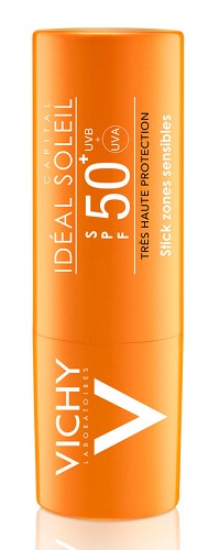 Vichy Ideal Soleil - Stick Solare Viso con Protezione Molto Alta SPF 50+ - 9 g