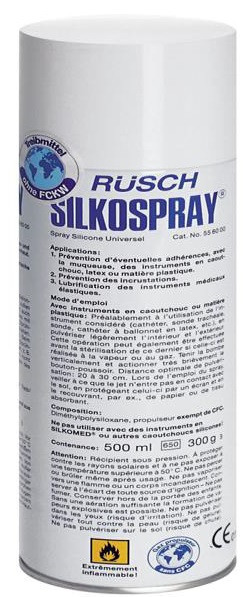 teleflex medical srl lubrificante per catetere silkospray in flacone 500ml