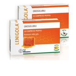 LENIGOLA OROSOLUBILI LATTE MIELE 20 COMPRESSE