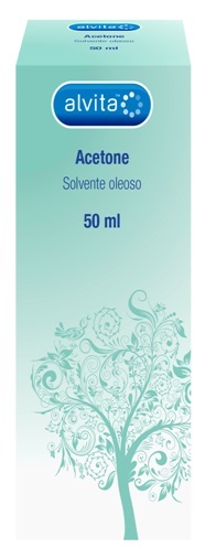 ALVITA ACETONE OLEOSO SOLVENTE 50 ML