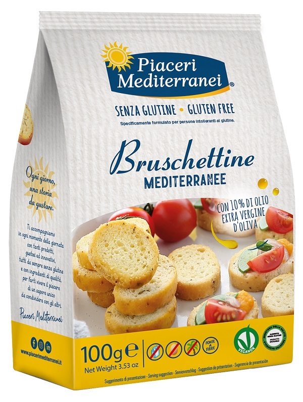 PIACERI MEDITERRANEI BRUSCHETTINE 100 G