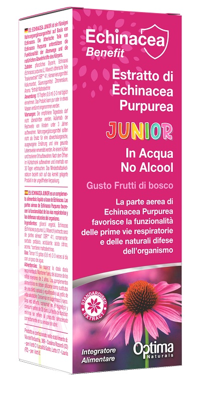Optima Echinacea No Alcool - Integratore per Difese Immunitarie - 50 ml
