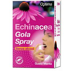 Optima Echinacea Gola Spray - Integratore per Difese Immunitarie Senza Alcool - 20 ml