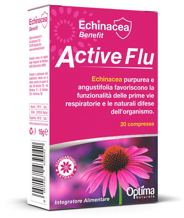 Optima Echinacea Fast - Integratore per Difese Immunitarie - 20 Compresse