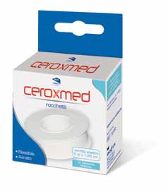 CEROTTO IN ROCCHETTO CEROXMED AERATO IN TESSUTO BIANCO 500X1,25 CM 1 PEZZO