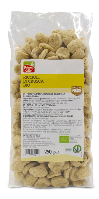 BIOFIBRE+ RICCIOLI CRUSCA 250G