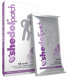 Shedol Patch - Cerotto per Dolori Muscolari e Articolari - 12 Pezzi