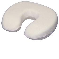 SUPPORTO PER IL COLLO IN SCHIUMA VISCOELASTICA AUTOMODELLANTE CON FODERA RIMOVIBILE IN COTONE E POLIESTERE