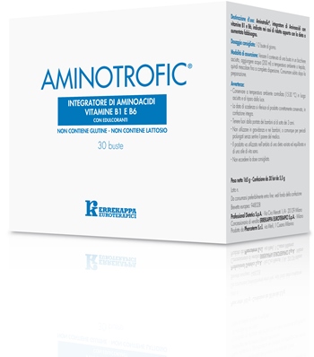 Aminotrofic - Integratore di Aminoacidi con Vitamina B - 30 Bustine