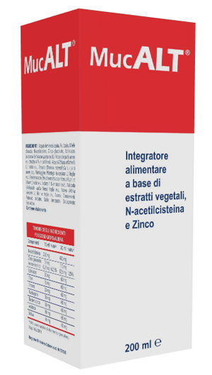 Mucalt Integratore per Vie Respiratorie 200 ml
