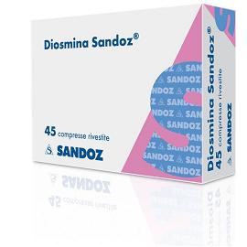 Diosmina Sandoz Integratore Microcircolo 45 Compresse
