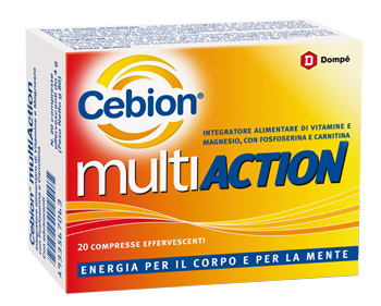 CEBION MULTIACTION 20 COMPRESSE EFFERVESCENTI