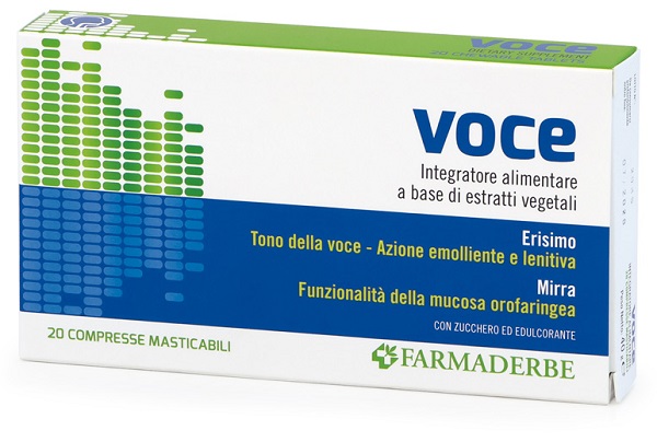 Voce Integratore Vie Respiratorie 20 Compresse