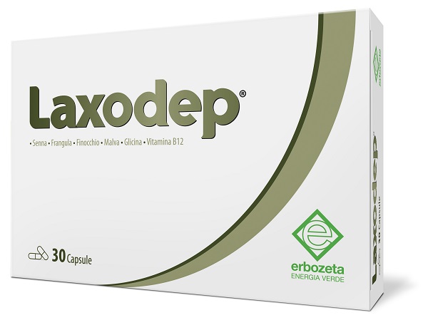 Laxodep - Integratore per Regolare l'Intestino - 30 Capsule