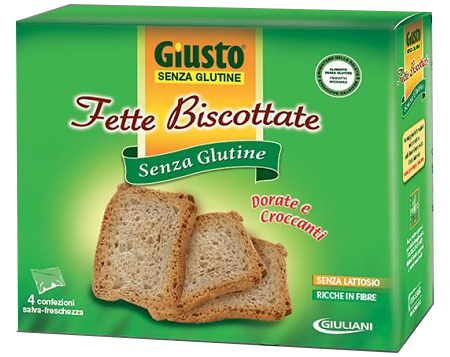 GIUSTO FETTE BISCOTTATE 250 G