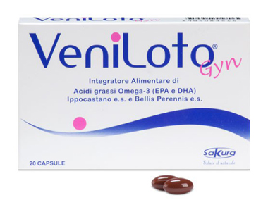 Veniloto Gyn Integratore per Microcircolo 20 Capsule