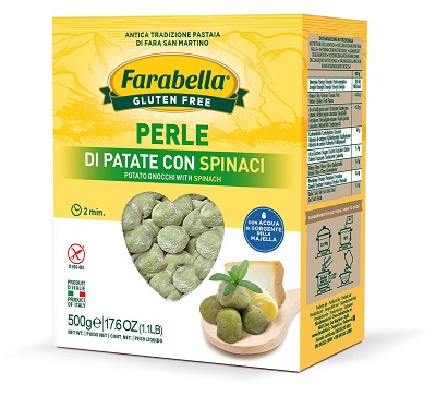 FARABELLA PERLE PATATE SPINACI 500 G ASTUCCIO