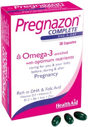 Pregnazon Complete Integratore per Gravidanza e Allattamento 30 Capsule