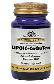 SOLGAR LIPOIC-COQUTEN 60 PERLE