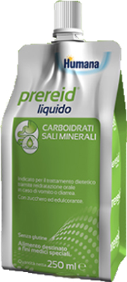 Humana Prereid Liquido - Integratore Alimentare per il Trattamento della Diarrea - 250 ml