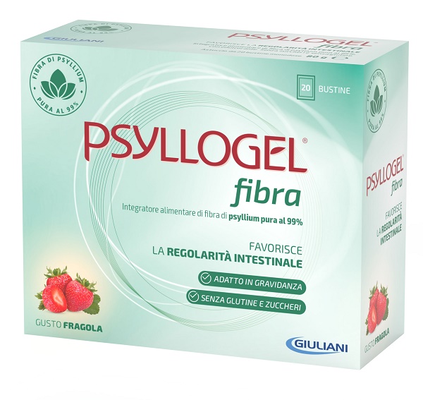 Psyllogel Fibra Fragola - 20 Bustine