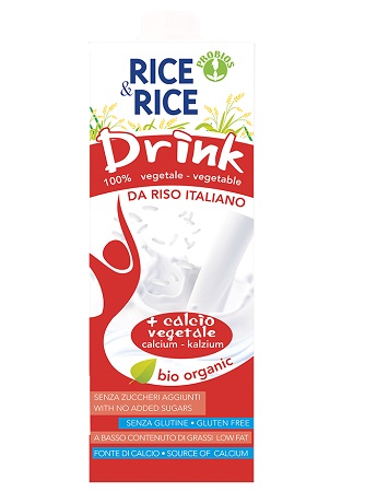 RICE&RICE BEVANDA DI RISO CON CALCIO VEGETALE 1 LT