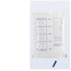 SACCA DI DRENAGGIO STERILE DA LETTO PER INCONTINENZA TUBO 90CM 1 PEZZO