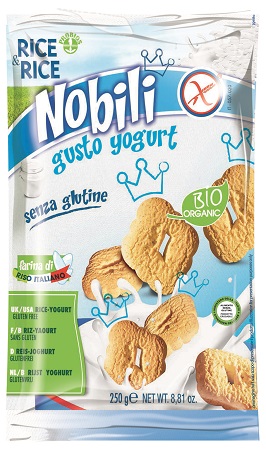 RICE&RICE NOBILI DI RISO CON YOGURT 250 G