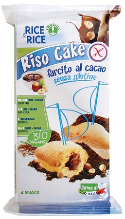 RICE&RICE RISO CAKE AL CACAO 4 X 45 G
