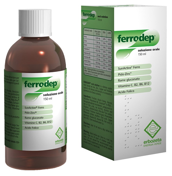 Ferrodep Light - Integratore di Ferro - 150 ml