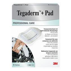 3M Tegaderm + Pad Medicazione Sterile 6x10 cm - 5 Pezzi