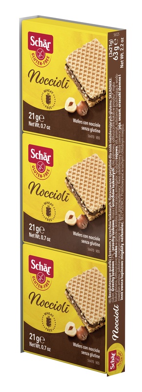 SCHAR NOCCIOLI SNACK 3 PEZZI 21 G