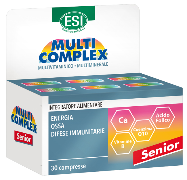 Esi Multicomplex Senior - Integratore Multivitaminico - 30 Compresse
