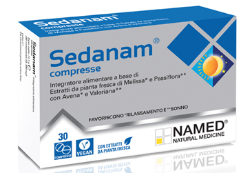 Named Sedanam - Integratore per Favorire il Sonno - 30 Compresse
