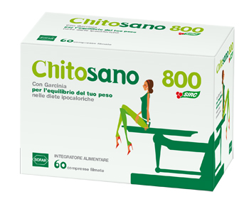 CHITOSANO 800 CM 60 COMPRESSE