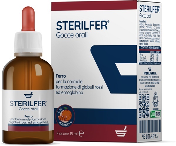 STERILFER GOCCE 15 ML