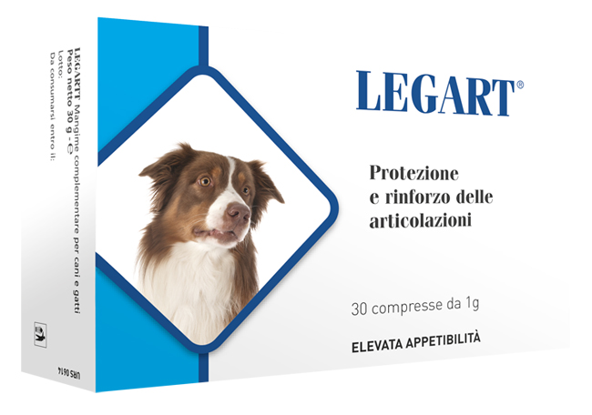 Legart Supplemento Nutrizionale per Articolazioni Cani e Gatti 30 Compresse