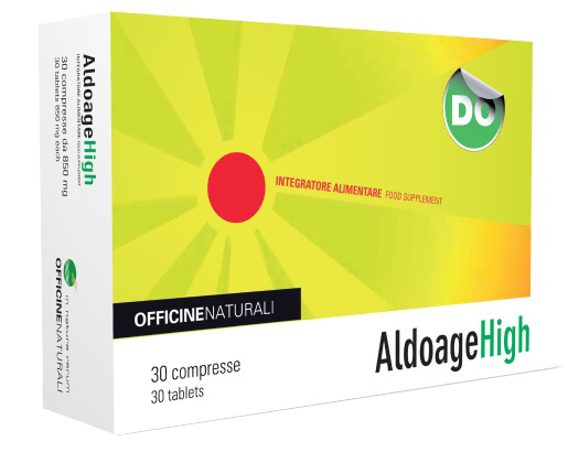ALDOAGE HIGH 30 COMPRESSE 850 MG