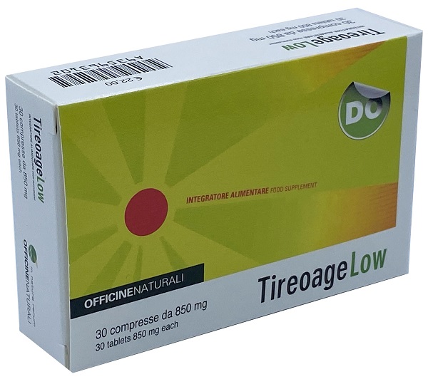 Tireoage Low Integratore Riequilibrio Metabolico 30 Compresse