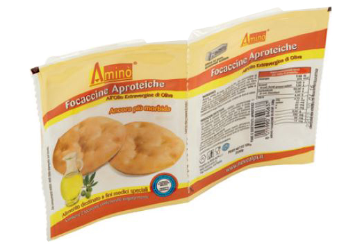 AMINO' FOCACCINE OLIO EXTRA VERGINE DI OLIVA 100 G