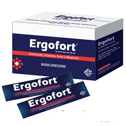 Ergofort Integratore di Aminoacidi 12 Bustine