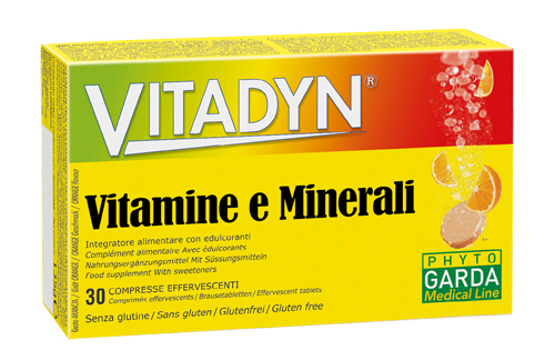 VITADYN MULTIVITAMINICO MULTIMINERALE 30 COMPRESSE EFFERVESCENTI