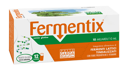 Fermentix - Integratore di Fermenti Lattici 10 Miliardi - 12 Flaconcini