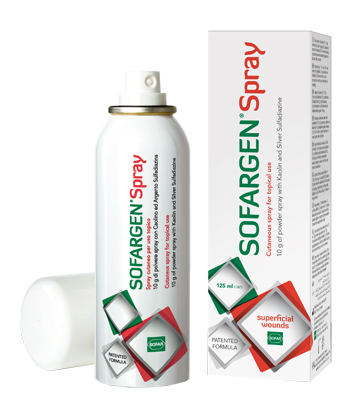 Sofargen Spray - Medicazione in Polvere - 10 g