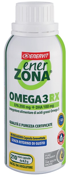 Enerzona Omega 3Rx Integratore Benessere Cardiovascolare 210 Capsule
