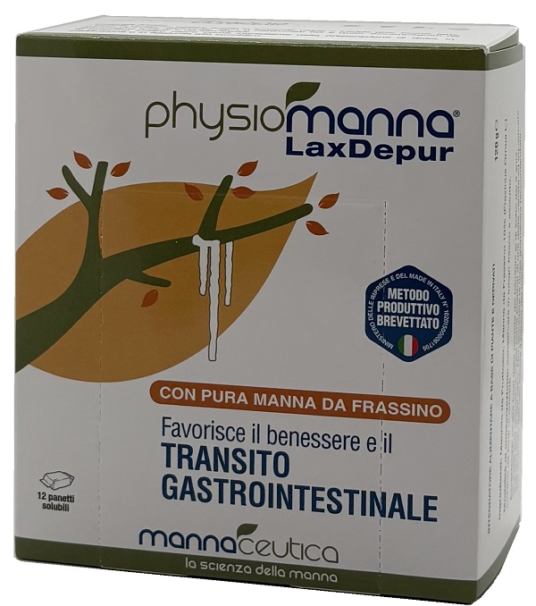 PHYSIOMANNA LAX DEPUR MANNITE DUFOUR 12 PEZZI