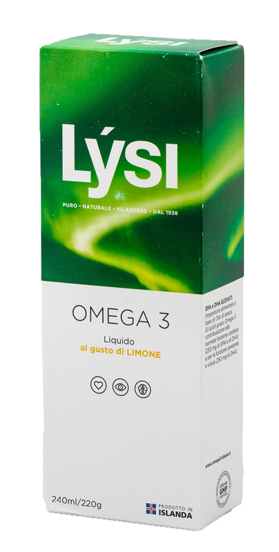 LYSI OMEGA3 LIQUIDO LIMONE 240 ML