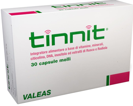 Tinnit - Integratore per il Trattamento di Acufeni - 30 Capsule