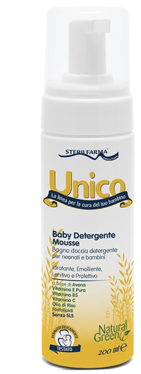 UNICO BABY MOUSSE DETERGENTE
